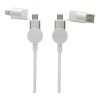 Cable Oakland RCS de carga rápida 45W 6 en 1 blanco | sin montaje de publicidad | no disponible | no disponible