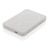 Powerbank Magnetix de 5000 mah de plástico reciclado RCS blanco | sin montaje de publicidad | no disponible | no disponible