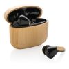 Auriculares TWS de bambú y plástico reciclado RCS marron | sin montaje de publicidad | no disponible | no disponible
