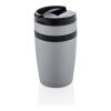 Termo anti goteo para café Sierra plata-negro | sin montaje de publicidad | no disponible | no disponible | no disponible