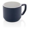 Taza de cerámica moderna azul | sin montaje de publicidad | no disponible | no disponible