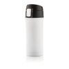 Taza al vacío de acero inoxidable reciclado RCS blanco | sin montaje de publicidad | no disponible | no disponible
