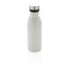 Botella de agua de lujo de acero inoxidable reciclado RCS blanco | sin montaje de publicidad | no disponible | no disponible