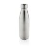 Botella de acero inoxidable aislada al vacío plata | sin montaje de publicidad | no disponible | no disponible