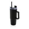 Vaso Tana RCS plástico reciclado con asa 900ML negro | sin montaje de publicidad | no disponible | no disponible
