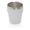 Taza de café Clark RCS doble pared 300 ml blanco | sin montaje de publicidad | no disponible | no disponible