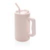 Taza Cube de acero reciclado RCS de 800ml. rosa | sin montaje de publicidad | no disponible | no disponible