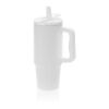 Vaso de acero inoxidable reciclado RCS antigoteo Embrace blanco | sin montaje de publicidad | no disponible | no disponible