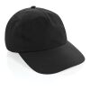 Gorra de béisbol KENTO URBAN RCS 5 paneles nailon reciclado negro | sin montaje de publicidad | no disponible | no disponible | no disponible