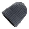 Gorro Kennedi AWARE™ Polylana® con canalé grande gris | sin montaje de publicidad | no disponible | no disponible | no disponible