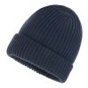 Gorro doble de punto Impact AWARE™ Polylana® azul marino | sin montaje de publicidad | no disponible | no disponible | no disponible