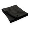 Bufanda de punto Impact AWARE™ Polylana® 180x25cm negro | sin montaje de publicidad | no disponible | no disponible | no disponible