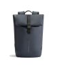 Mochila urbana resistente al agua con solapa azul marino jaspeado-negro | sin montaje de publicidad | no disponible | no disponible