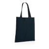Tote de algodón reciclado 145gr Impact AWARE ™ azul marino | sin montaje de publicidad | no disponible | no disponible | no disponible