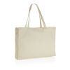 Bolsa de compra de algodón reciclado 145gr Impact AWARE ™ blanco | sin montaje de publicidad | no disponible | no disponible | no disponible
