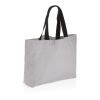 Tote grande de lona de 240 g/m² Impact Aware™ sin teñir gris | sin montaje de publicidad | no disponible | no disponible | no disponible