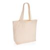 Bolsa compra de lona Impact Aware™ de 240 g/m² con bolsillo blanco | sin montaje de publicidad | no disponible | no disponible | no disponible