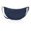 Bolsa bandolera de media luna Crescent XL AWARE™ RPET azul marino | sin montaje de publicidad | no disponible | no disponible | no disponible