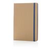 Libreta A5 ecológica de kraft azul