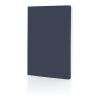 Cuaderno de papel de piedra de tapa blanda Impact A5 azul marino | sin montaje de publicidad | no disponible | no disponible