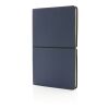 Cuaderno A5 moderno de lujo con tapa blanda azul marino | sin montaje de publicidad | no disponible | no disponible