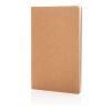 Libreta A5 de tapa blanda estándar FSC® marron