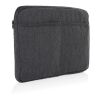 "Funda para portátil 15,6""de algodón reciclado Laluka AWARE gris | sin montaje de publicidad | no disponible | no disponible | no disponible