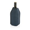 Funda para enfriador Vino AWARE™ RPET azul marino | sin montaje de publicidad | no disponible | no disponible