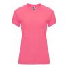 Camiseta deportiva de manga corta para mujer "Bahrain" Estándar | Fluor Lady Pink | roly-L | sin montaje de publicidad | no disponible | no disponible | no disponible