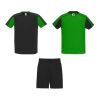 Conjunto deportivo unisex "Juve" Verde helecho-Negro intenso | XL