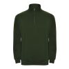Sudadera con media cremallera "Aneto" Estándar | Verde botella | S | sin montaje de publicidad | no disponible | no disponible | no disponible