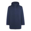 Chaqueta parka unisex acolchada de Dome Navy Blue | S