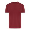 Camiseta Iqoniq Brett de algodón reciclado rojo burdeos | L | sin montaje de publicidad | no disponible | no disponible | no disponible