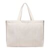 Gran bolsa VINGA Hilo lona reciclada AWARE™ blanquecino | sin montaje de publicidad | no disponible | no disponible | no disponible