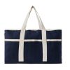 Bolsa de playa VINGA Volonne AWARE™ de lona reciclada azul-blanquecino | sin montaje de publicidad | no disponible | no disponible | no disponible
