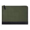 Funda portátil VINGA Marlow RCS poliéster reciclado RCS verde-negro | sin montaje de publicidad | no disponible | no disponible