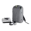 Mochila antirrobo y a prueba de cortes Bobby Urban gris-negro | sin montaje de publicidad | no disponible | no disponible | no disponible