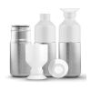 Dopper Steel 350 ML plata/blanco | sin montaje de publicidad | no disponible | no disponible