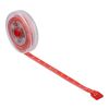 Cinta métrica retráctil de plástico Theo rojo | sin montaje de publicidad | no disponible | no disponible
