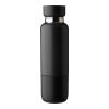 Botella termo de acero inox. Lieselotte negro | sin montaje de publicidad | no disponible | no disponible