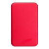 Power Bank solar de aluminio Tycho rojo | sin montaje de publicidad | no disponible | no disponible
