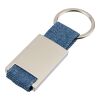 Llavero de tela vaquera Ori azul | sin montaje de publicidad | no disponible | no disponible