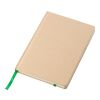 Cuaderno de papel reciclado (A5) Gianni verde lima | sin montaje de publicidad | no disponible | no disponible
