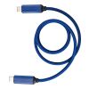Cable de carga y transferencia 60W de nailon Janet azul | sin montaje de publicidad | no disponible | no disponible