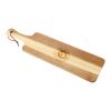 Tabla de cortar Walter | Acacia reciclada | Con asa marrón