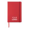 Libreta de notas rojo