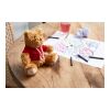 Oso de peluche con capucha rojo