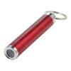 Linterna LED con llavero plata