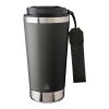 Vaso termo de acero inox. Kayla negro