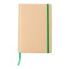 Cuaderno de papel reciclado (A5) Gianni blanco